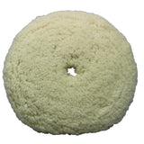 Presta White Wool Aggressive Cutting Pad - 9"