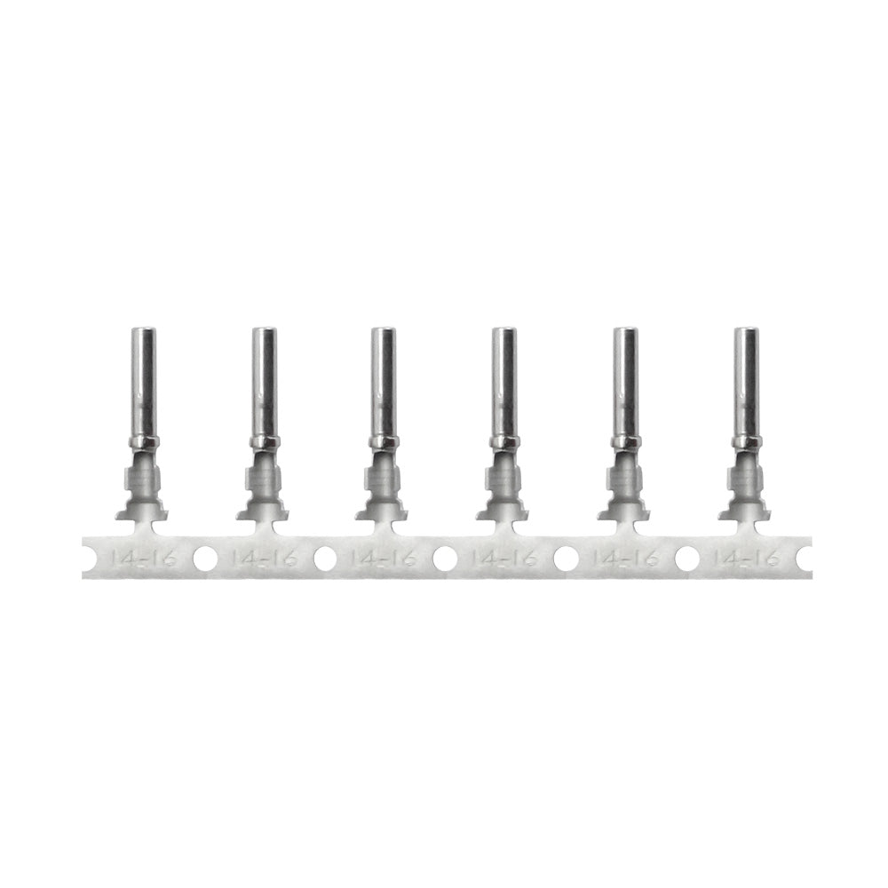 Pacer Deutsch Stamped & Formed Contacts f/14-18 AWG Wire - Socket Cavity Style - 100 Pack