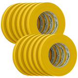 FrogTape CP 225 Medium-High Adhesion Masking Tape - 18MM x 55M x 12-Pack - Gold - Rated f/225°F