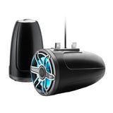 JL Audio M6 Series 7.7" Enclosed Tower Coaxial System with Titanium Sport Grille & Transflective™ LED Lighting