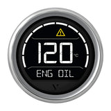 Veratron VL Digital 52 w/Round Chrome Bezel