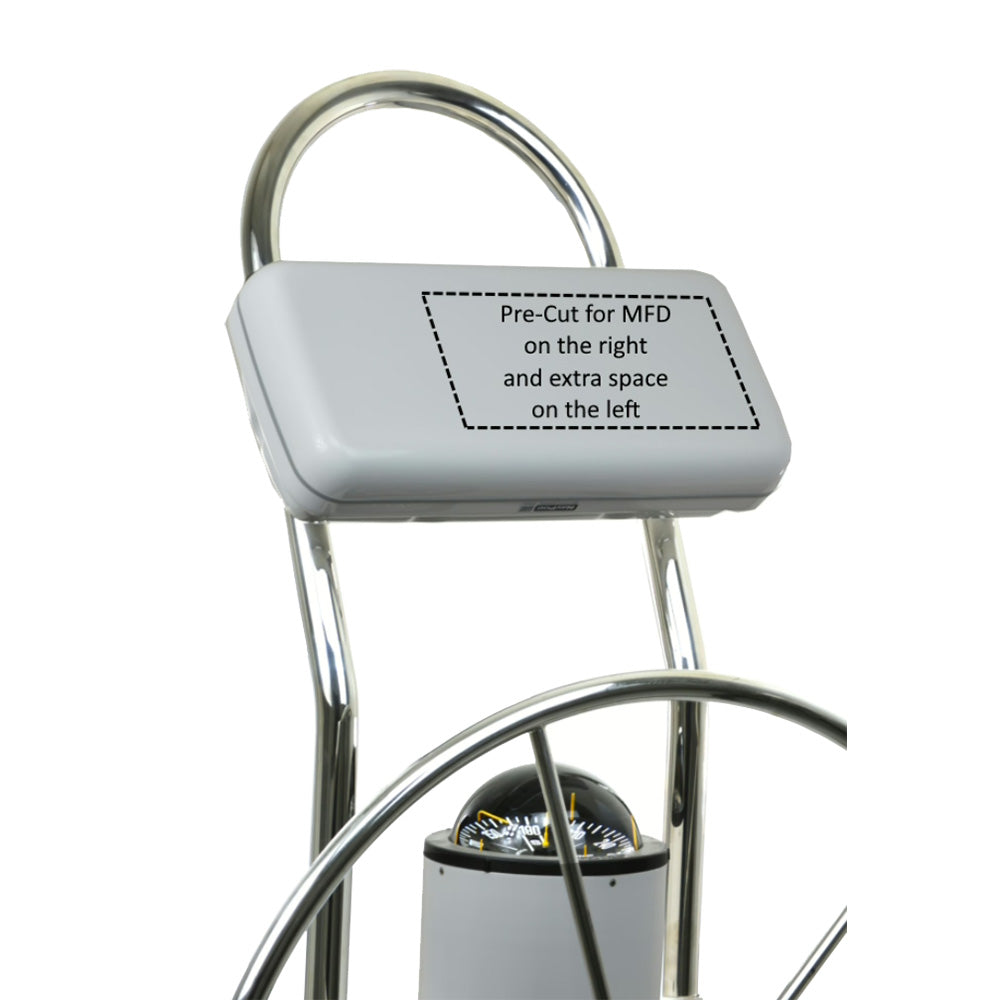 NavPod SystemPod Pre-Cut for B&G Zeus3 7/B&G Zeus 3S 7/Simrad NSS7 evo3/NSS7 evo3S on Right & Extra Space on Left for 12″