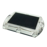 Hydro Glow 3.5" x 4.5" Rectangular LED Ultra Thin Solar Pathway Dock Light 2000K - Amber
