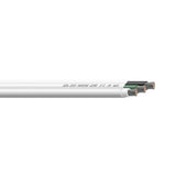 Sea-Dog 10/3 AWG Flat Triplex Wire - White/Green/Black - 300'