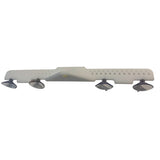 Deep Blue Marine 18" Acrylic Lure Rack - Suction Cup Mount - White