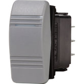 Blue Sea 8218 Water Resistant Contura III Switch - OFF-ON - Grey