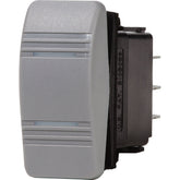 Blue Sea 8220 Water Resistant Contura III Switch - ON-OFF-ON - Grey