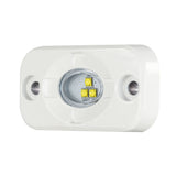 HEISE Marine Auxiliary Accent Lighting Pod - 1.5" x 3" - White/White