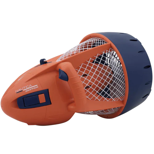 Skipper Seascooter 15ft Depth 2MPH Youth Pool and Lake Surface Water Vehicle - Mariners Warehouse