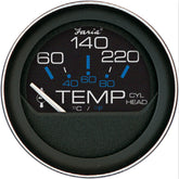 Faria Coral 2" Cylinder Head Temperature Gauge (60-120° F) w/Sender