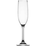 Marine Business Non-Slip Flute Glass Party - CLEAR TRITAN™ - Set of 6