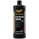 Meguiar's Mirror Glaze Ultra Pro Speed Compound - Heavy Cut, High Gloss - 32oz