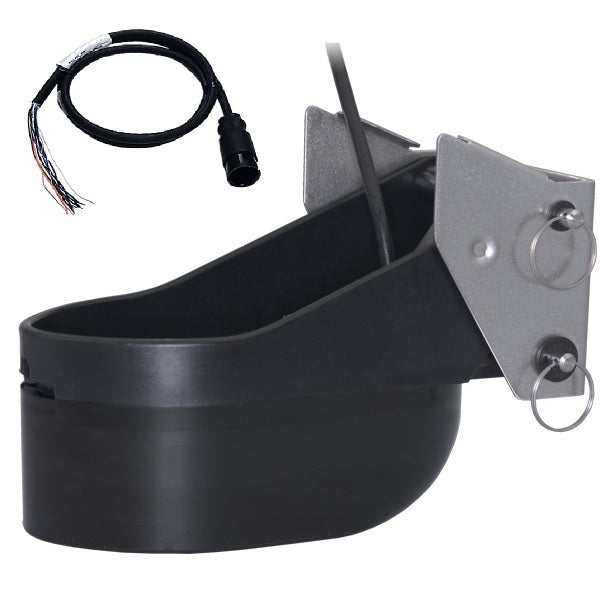Airmar TM275C-LHW Transom Mount Low/High Wide CHIRP Transducer with Bare Wire Mix-N-Match Cable Transducers