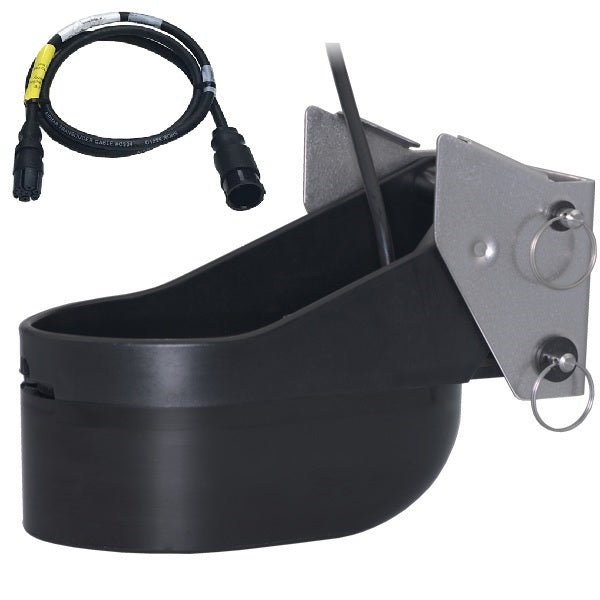 Airmar TM275C-LHW Transom Mount Low/High Wide CHIRP Transducer with Raymarine 11-Pin Mix-N-Match Cable Transducers
