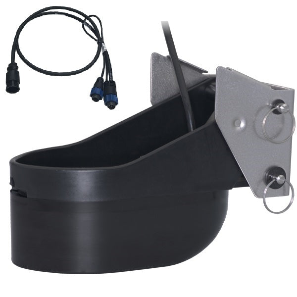 Airmar TM275C-LHW Transom Mount Low/High Wide CHIRP Transducer with Navico 7-Pin & Y Mix-N-Match Cable Transducers