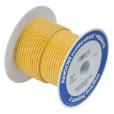 Ancor Tinned Copper Wire, 10 AWG (5mm2), Yellow - 100 ft Electrical