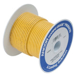 Ancor Tinned Copper Wire, 8 AWG (8mm2), Yellow - 50 ft Electrical