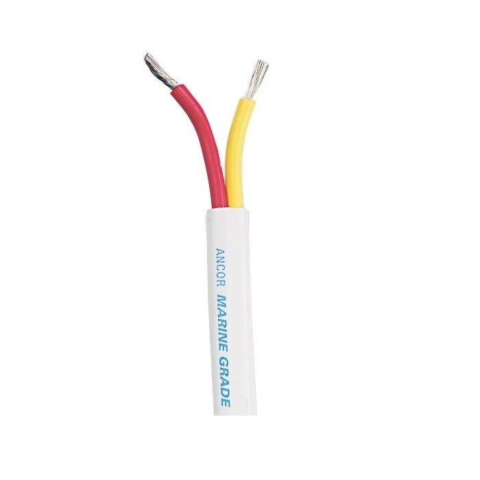 Ancor Safety Duplex Cable, 18/2 AWG (2 x 0.8mm2), Flat - 250 ft Electrical