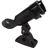 Attwood Heavy Duty Adjustable Bl;ack Rod Holder with Combo Mount