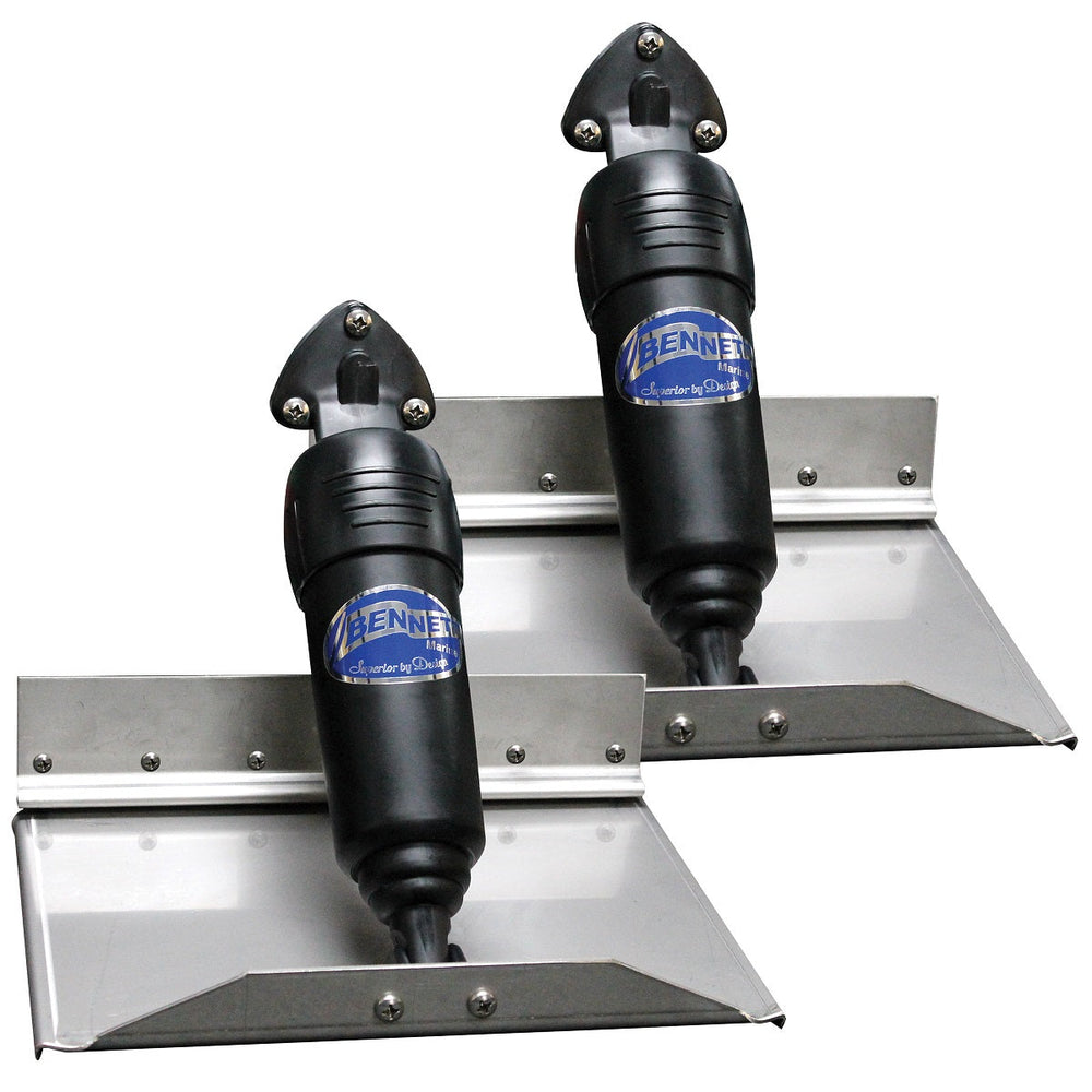 Bennett 12 x 9 Trim Tab System Bennett Electric Trim Tab Sets with SEA3000 Actuators without Controls Trim Tabs
