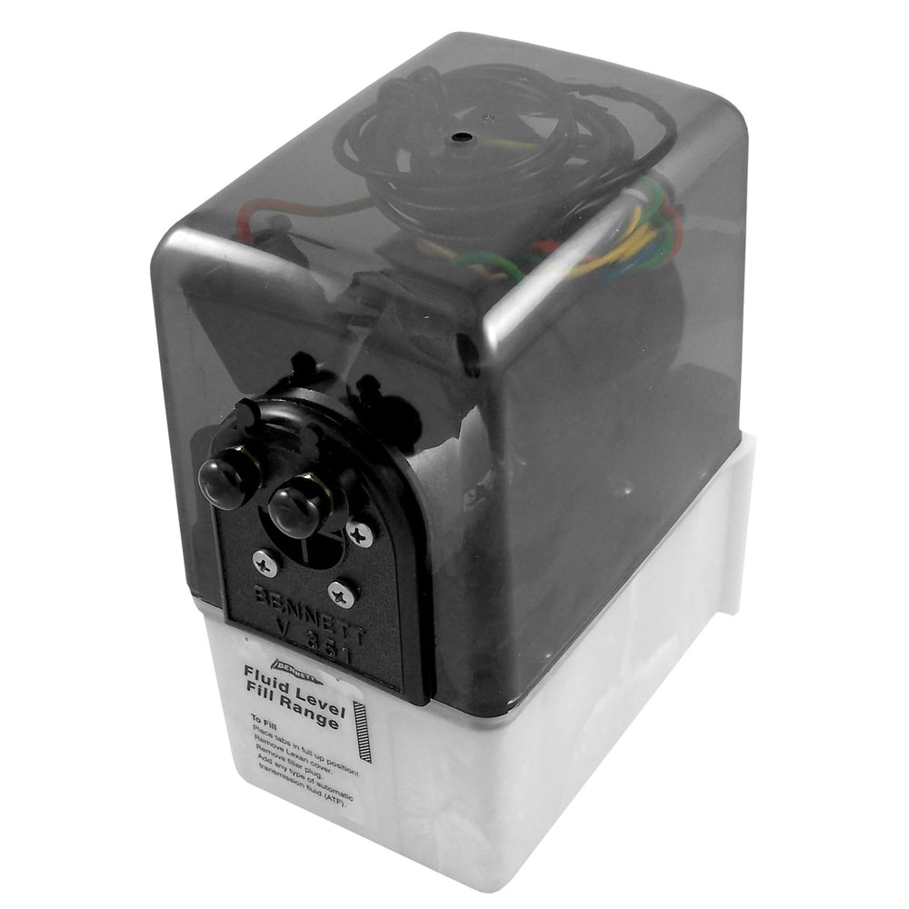 Bennett V351HPU1D 12V Hydraulic Power Unit with Deutsch Connector Trim Tabs