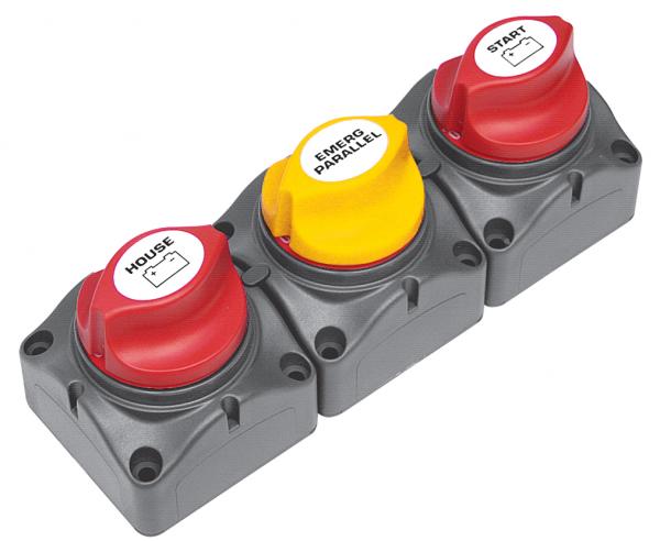 BEP Battery Distribution Cluster for Single Engine with Two Dedicated Battery Banks Electrical