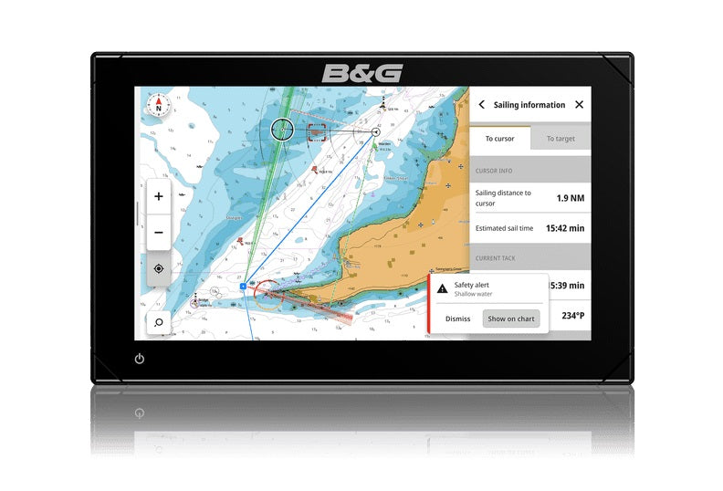 B&G Zeus S 9 in Display C-MAP Discover Navigation