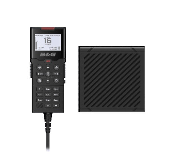 B&G H100 wired handset and speaker for V100/V100-B VHF radios Communications