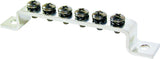 Blue Sea Systems Vcommon 100A Mini Grounding BusBar - 6-Gang Electrical