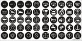 Blue Sea 4230 Label Kit For SS Back Lit Switch