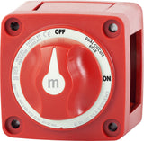 Blue Sea Systems m-Series Mini Dual Circuit Battery Switch - Red Electrical
