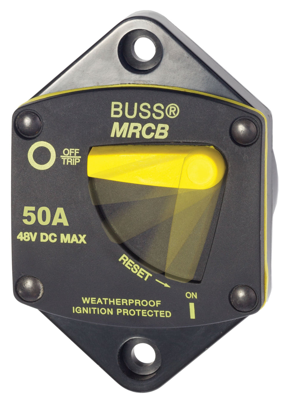 Blue Sea Systems 187-Series Circuit Breaker - Panel Mount 50A Electrical