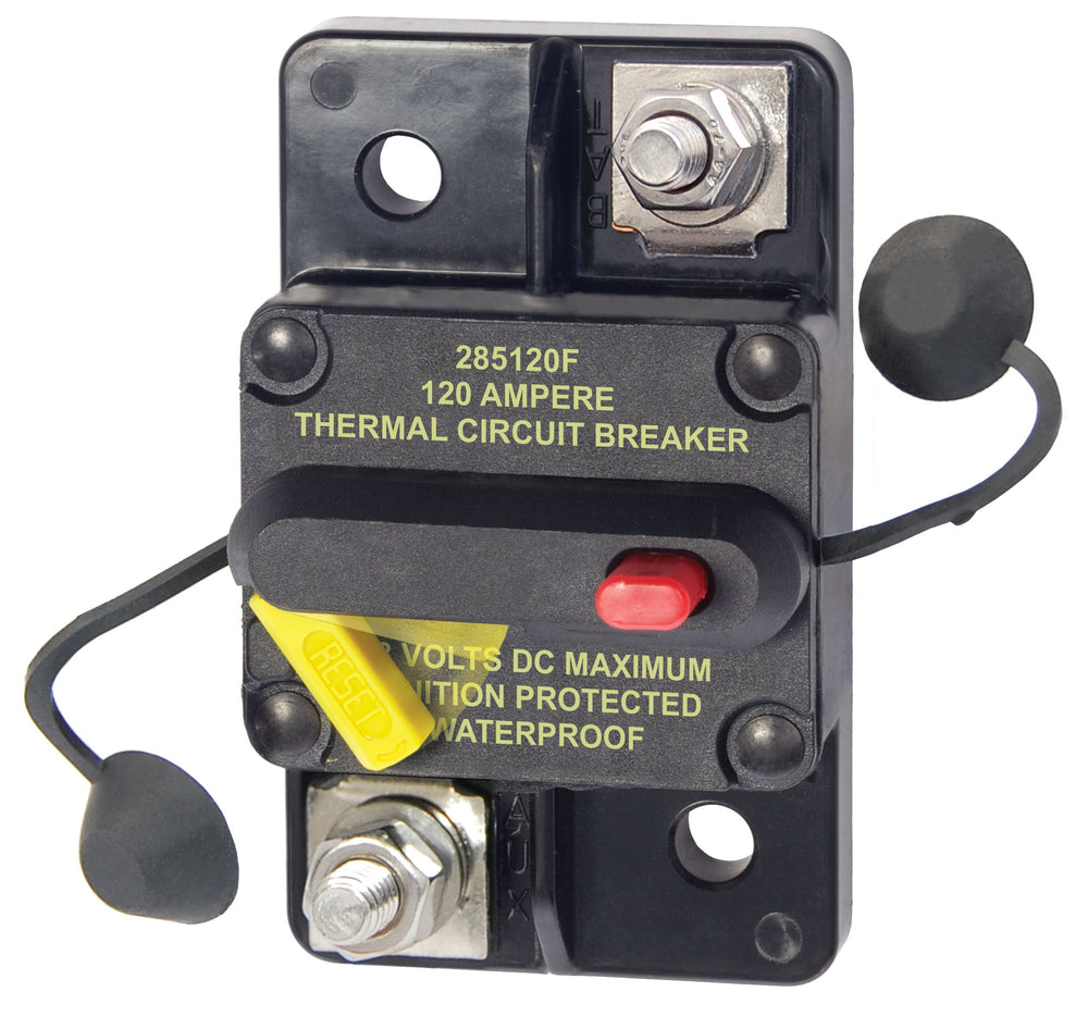 Blue Sea Systems 285-Series Circuit Breaker - Surface Mount 120A Electrical