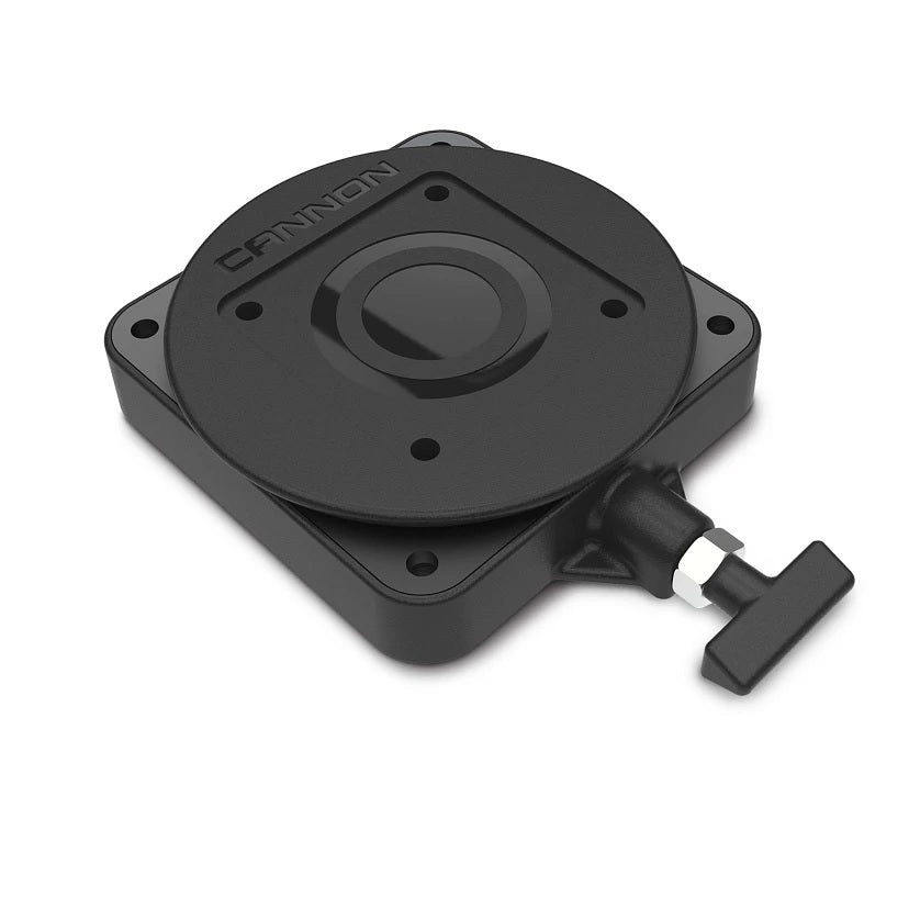 Cannon Low-Profile Swivel Base, Composite Fishing