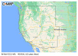 C-MAP Reveal Inland US Lakes West