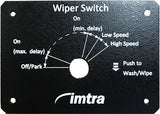 Imtra wiper panel for combination switch MPN-DW001PANEL