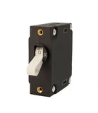 EGIS A Series White Toggle Panel Mount Circuit Breaker Single Pole AC/DC 30 Amp Retail Pack