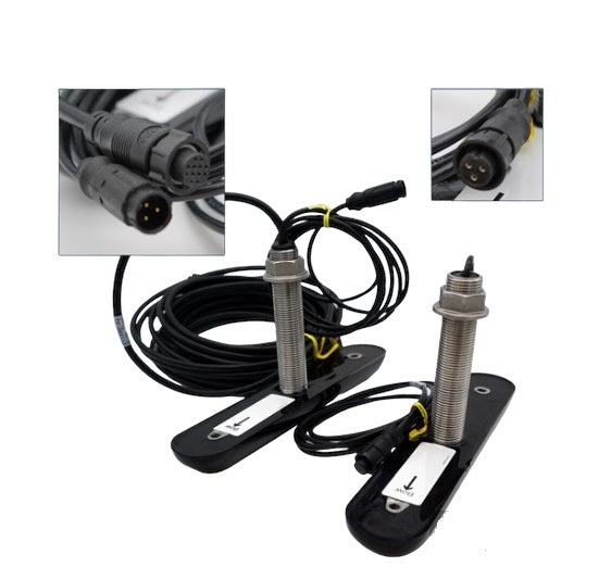 Furuno 455T-PR903 455kHz Paired Thru-Hull Side-Scan Transducer Transducers