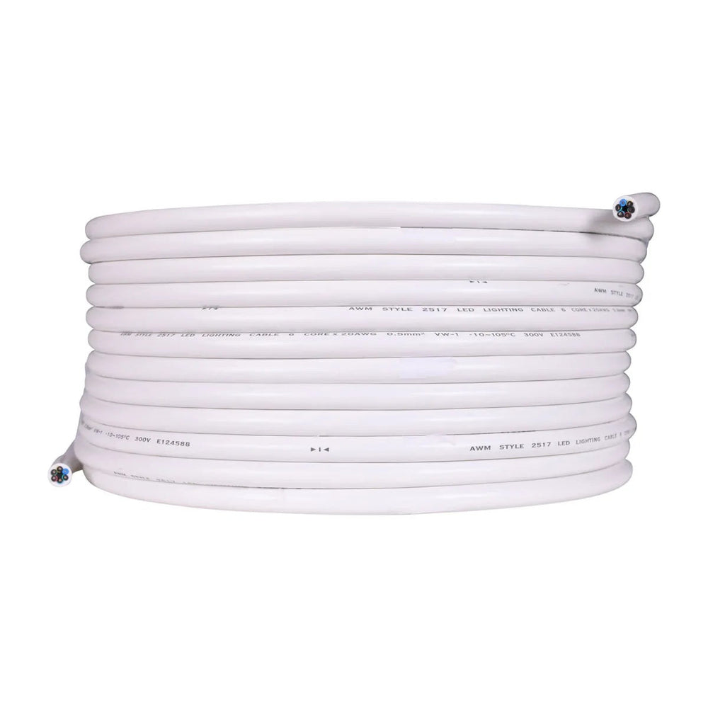Fusion 20/6 Marine Grade Wire for LED Lighting, 328 ft Spool Audio/Video