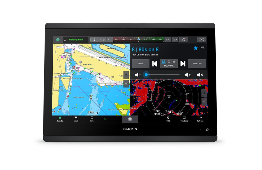 Garmin GPSMAP1643 Chartplotter with US+Canada Garmin Navionics+TM Navigation