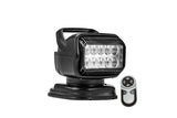 Golight GT LED B;lack Spotlight with Portable Magnetic Mount Wireless Handheld Remote Lighting