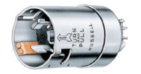 Hubbell Locking Devices, Twist-Lock(R), Marine Grade, Male Plug, 50A 125/250V, 3-Pole 4-Wire Grounding, Non-NEMA,