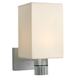 Jana LED Wall Sconce, Matte Chrome, White Shade Built-in Dimmer, 10-30VDC MPN-ILPB25013707