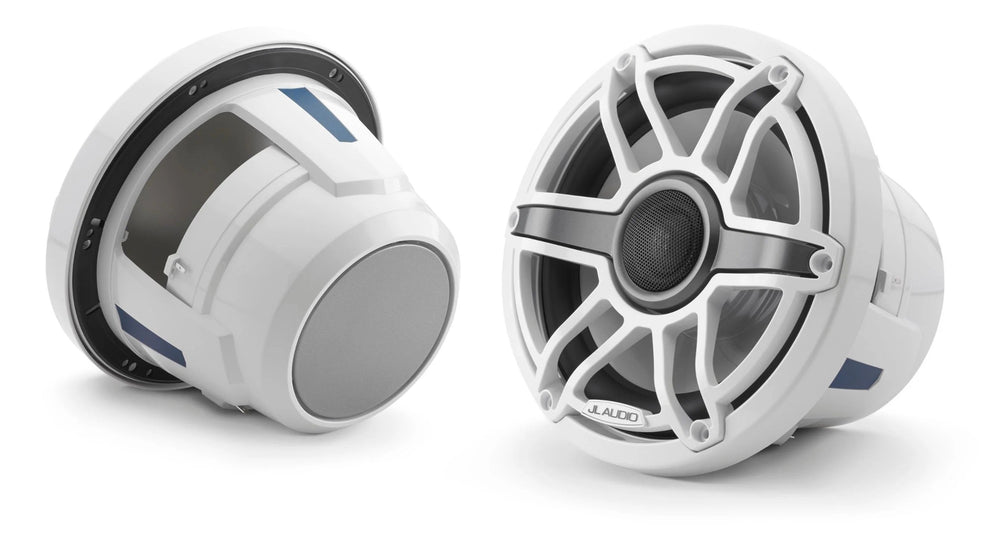 JL Audio M6 8.8 in Coaxial Speakers White Sport Grille M6-880X-S-GwGw 93609 Audio/Video