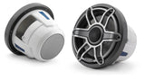 JL Audio M6 8.8 in Coaxial Speakers Titanium Sport Grille Speakers Titanium Sport Grille Audio/Video