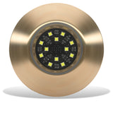 Lumishore ORA TIX404 Thru-Hull Mount Underwater White LED Bronze Housing 12/24vDC