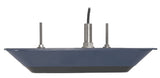 Lowrance TotalScanTM Through-Hull Transducer with Low/High CHIRP and 455/800kHz Down and SideScan Transducers