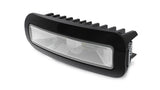 Lumitec Capri3 Flood Light White/Blue LEDfts Dimmable Flush Mount Black 12/24v