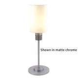 Nova LED Table Lamp with Switch & Dimmer Chrome, 10-30VDC, IP20 MPN-ILPB25014705