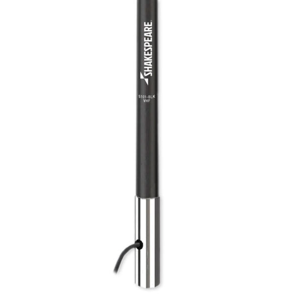 Shakespeare 5101-BLK Black 8 feet Classic 6db VHF Antenna with 15 feet RG58 Cable Antennas
